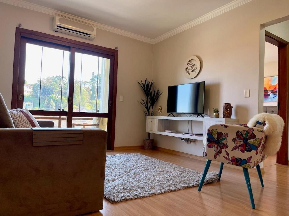 Apartamentos Jardim Da Serra Centro By Achei Gramado Exteriér fotografie