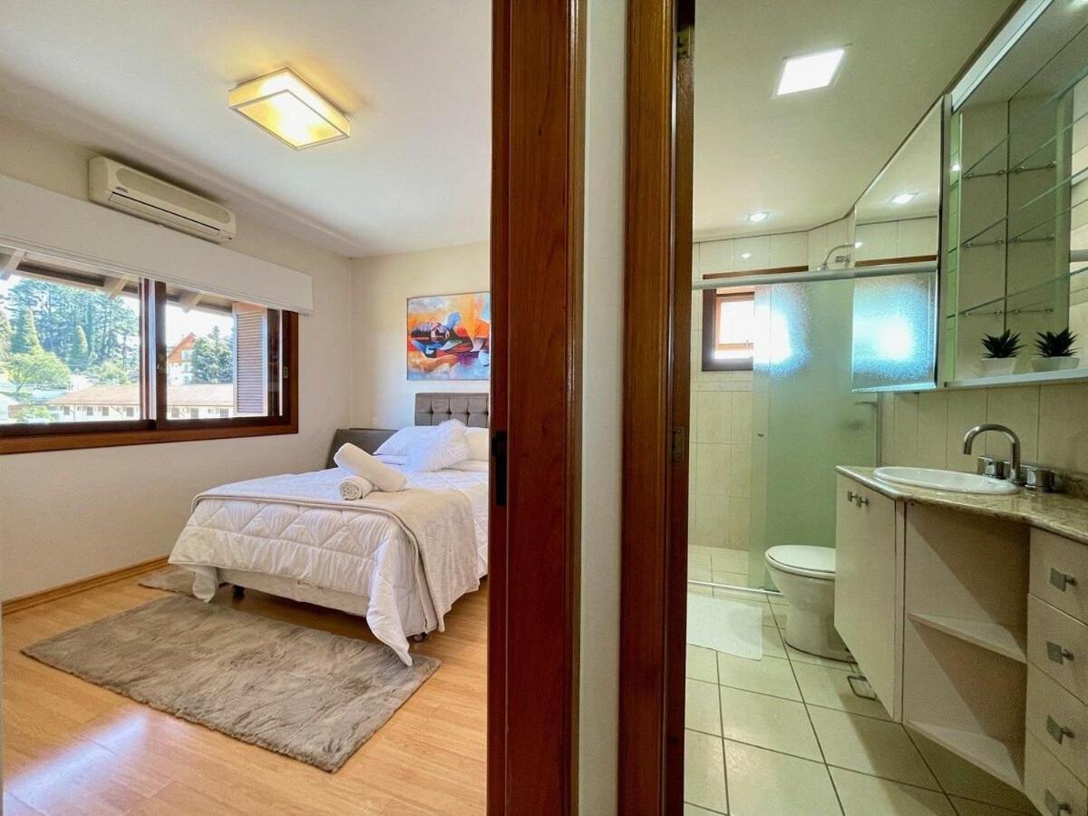 Apartamentos Jardim Da Serra Centro By Achei Gramado Exteriér fotografie