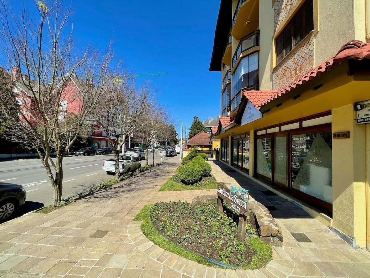 Apartamentos Jardim Da Serra Centro By Achei Gramado Exteriér fotografie