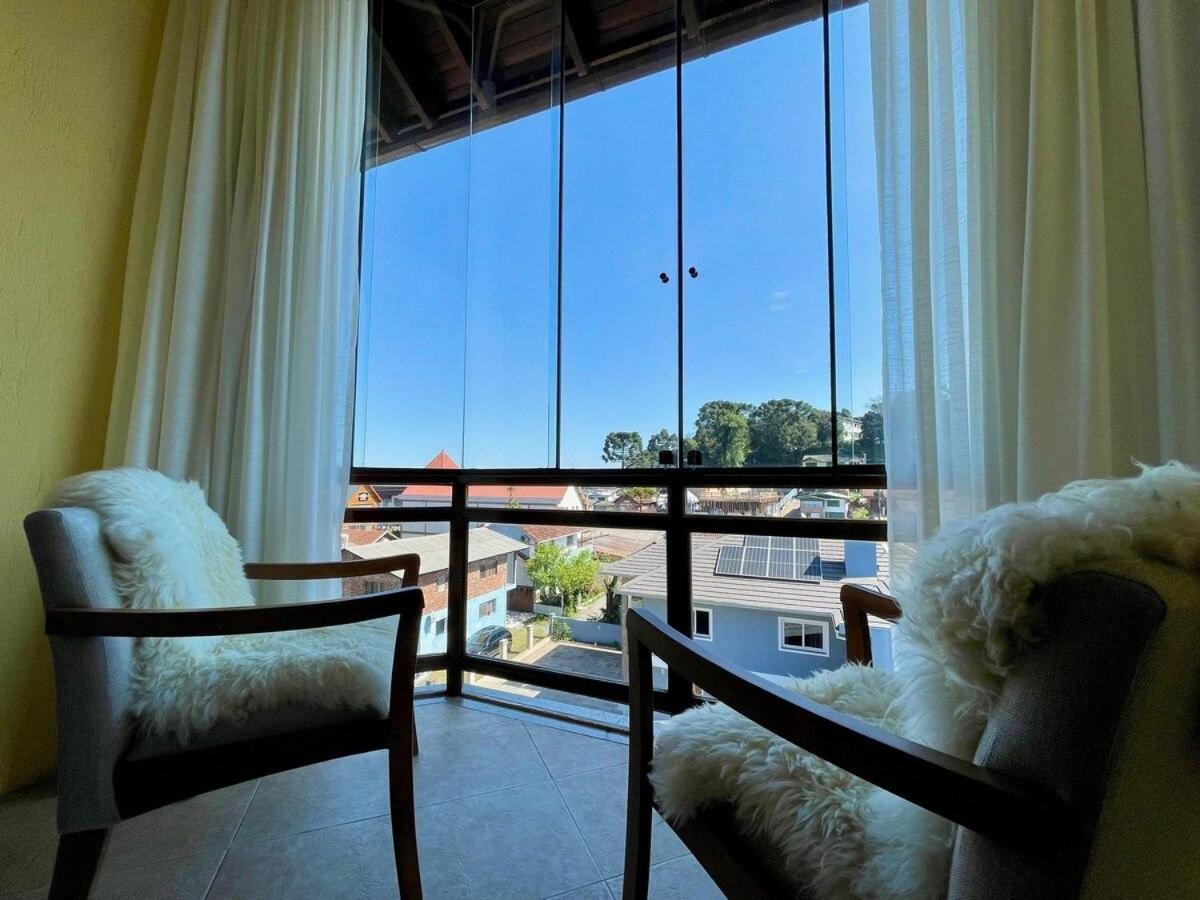 Apartamentos Jardim Da Serra Centro By Achei Gramado Exteriér fotografie