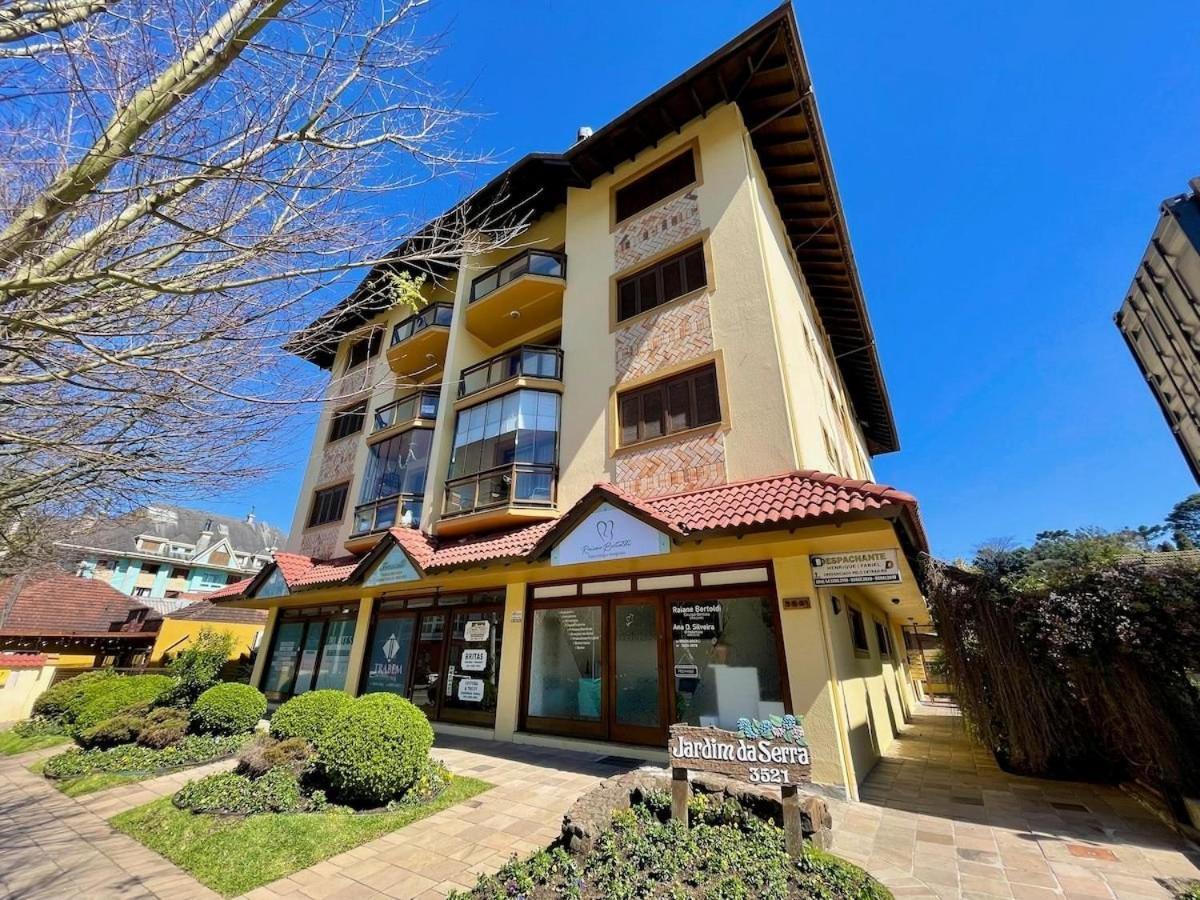 Apartamentos Jardim Da Serra Centro By Achei Gramado Exteriér fotografie